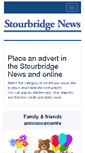 Mobile Screenshot of adbooker.stourbridgenews.co.uk
